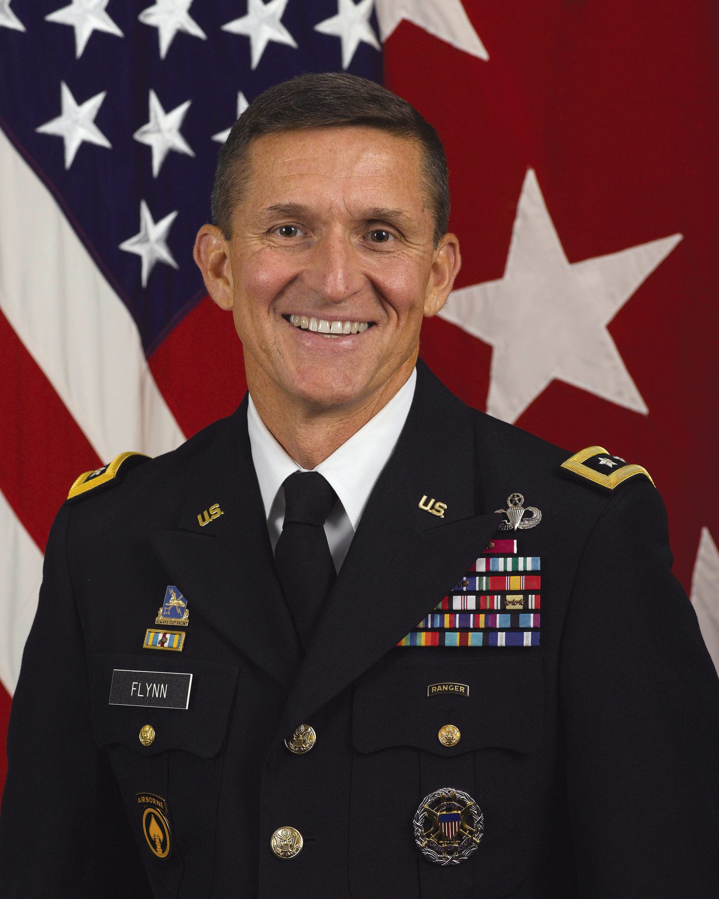 Official DIA portrait of Lt. Gen. Michael T. Flynn